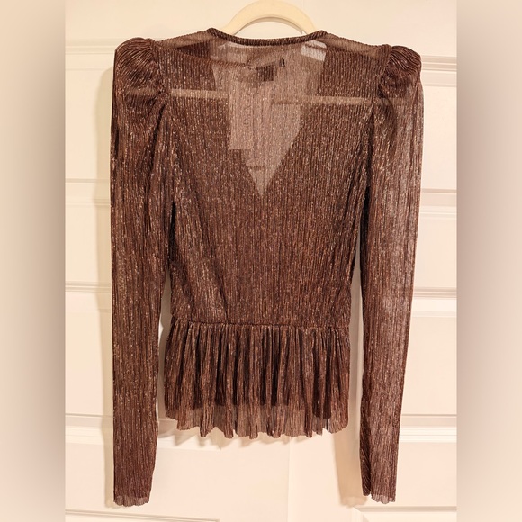 Sabina Musayev Vneck Blouse - Picture 3 of 4